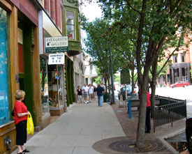 Photo of downtown Traverse City